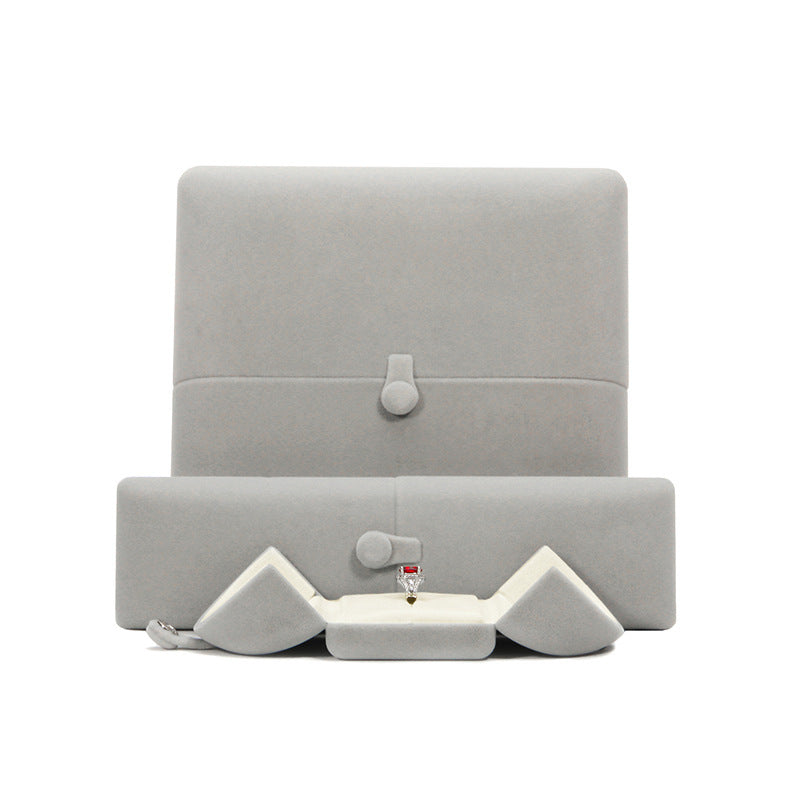 Flannelette Box Jewelry Pendant Necklace Box