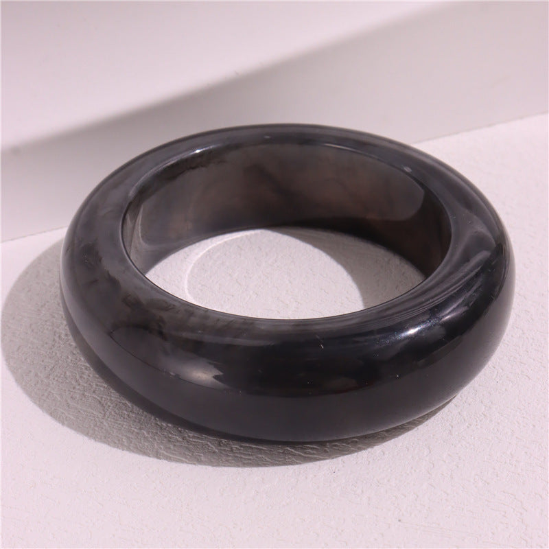 RETRO Geometric Round Blooming Transparent Bracelet