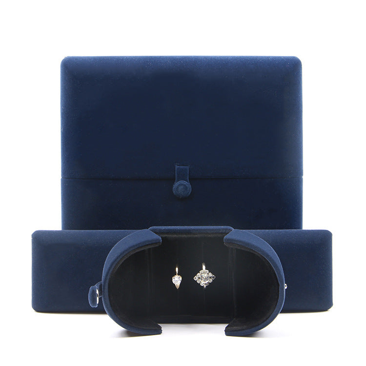 Flannelette Box Jewelry Pendant Necklace Box