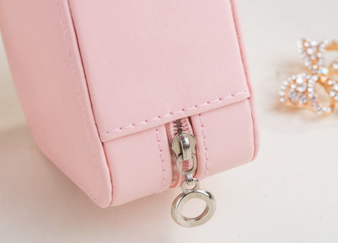 Travel Portable Jewelry Box Earring Storage Box