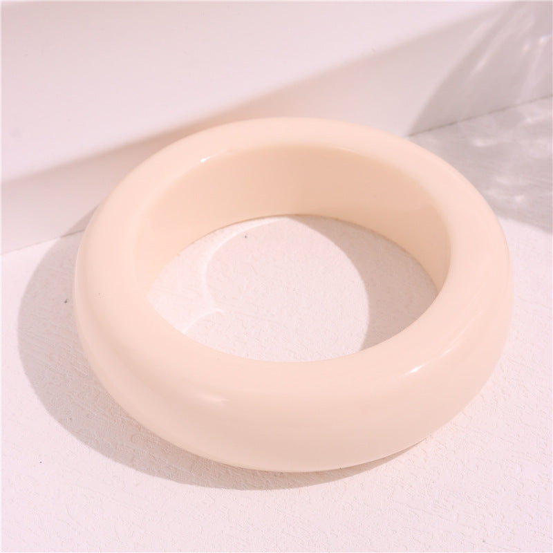 RETRO Geometric Round Blooming Transparent Bracelet