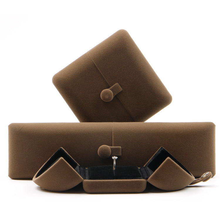 Flannelette Box Jewelry Pendant Necklace Box
