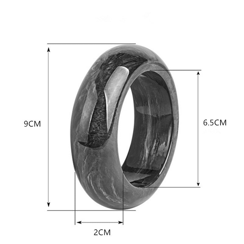 RETRO Geometric Round Blooming Transparent Bracelet