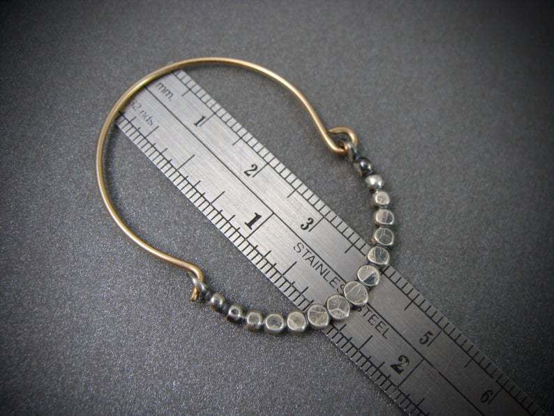 Women's Creative Exaggerating Hollow Silver Earrings