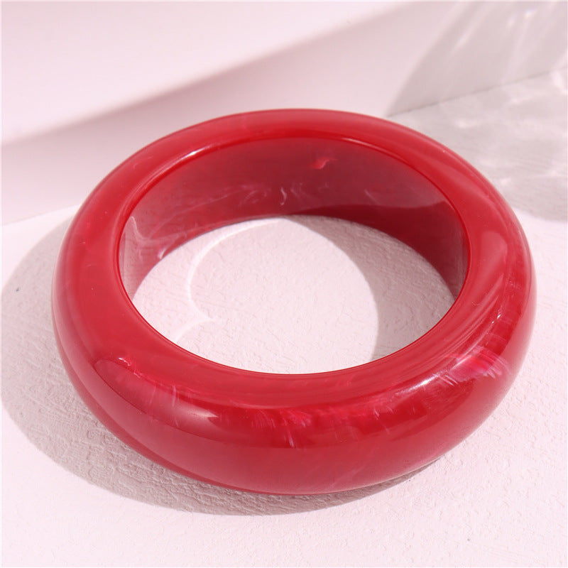 RETRO Geometric Round Blooming Transparent Bracelet