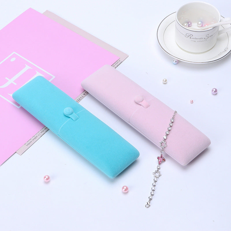 Flannelette Box Jewelry Pendant Necklace Box