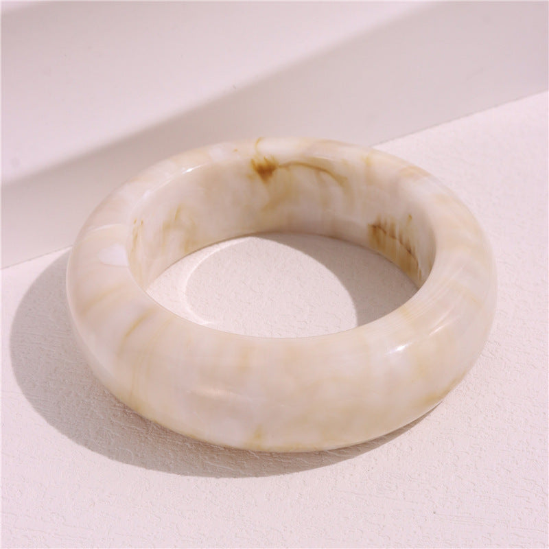 RETRO Geometric Round Blooming Transparent Bracelet