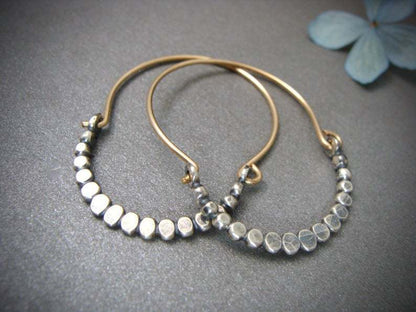 Women's Creative Exaggerating Hollow Silver Earrings