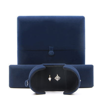 Flannelette Box Jewelry Pendant Necklace Box