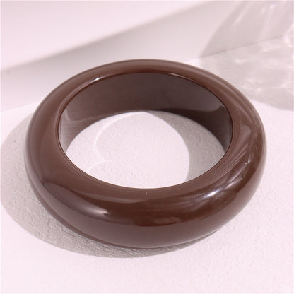 RETRO Geometric Round Blooming Transparent Bracelet