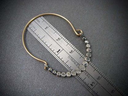Women's Creative Exaggerating Hollow Silver Earrings