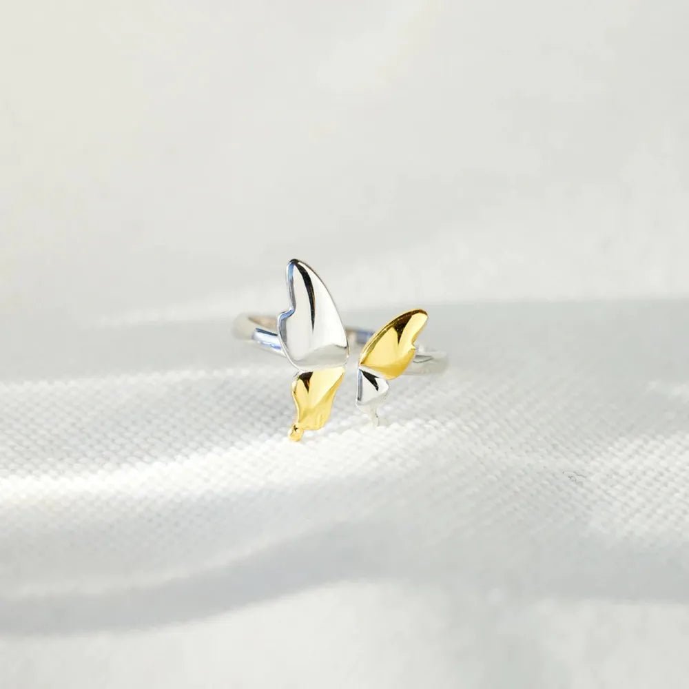 925 Sterling Silver Butterfly Ring - MYSTIQOR