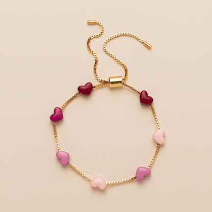 Bohemian Style Bracelet Minority Simple Love Heart