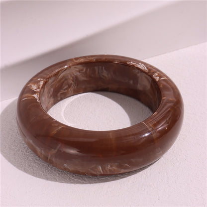 RETRO Geometric Round Blooming Transparent Bracelet