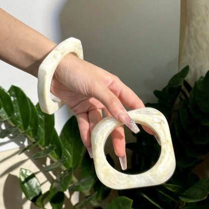 Blooming Irregular Geometric Bracelet Exaggerated