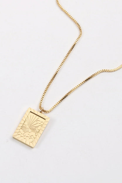 Stainless Steel 18K Gold - Plated Necklace - MYSTIQOR