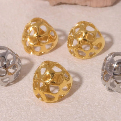 Stainless Steel Cutout Ring - MYSTIQOR