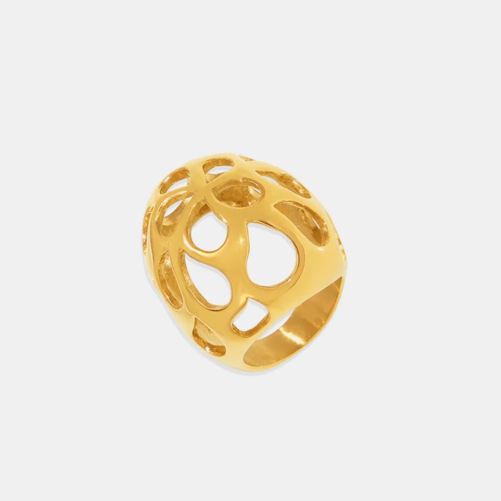 Stainless Steel Cutout Ring - MYSTIQOR