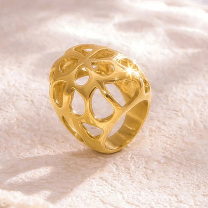 Stainless Steel Cutout Ring - MYSTIQOR