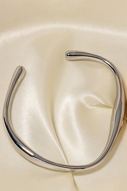 Stainless Steel Open Bracelet - MYSTIQOR