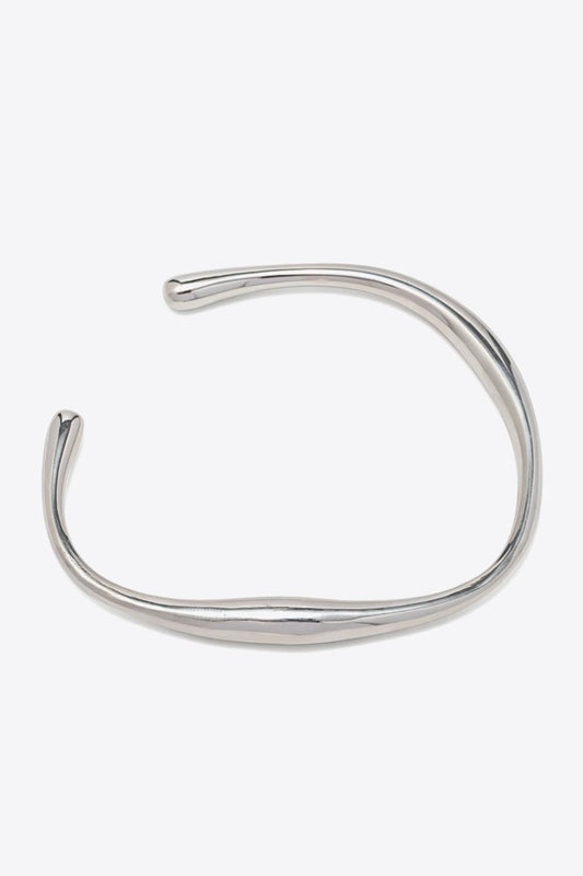 Stainless Steel Open Bracelet - MYSTIQOR